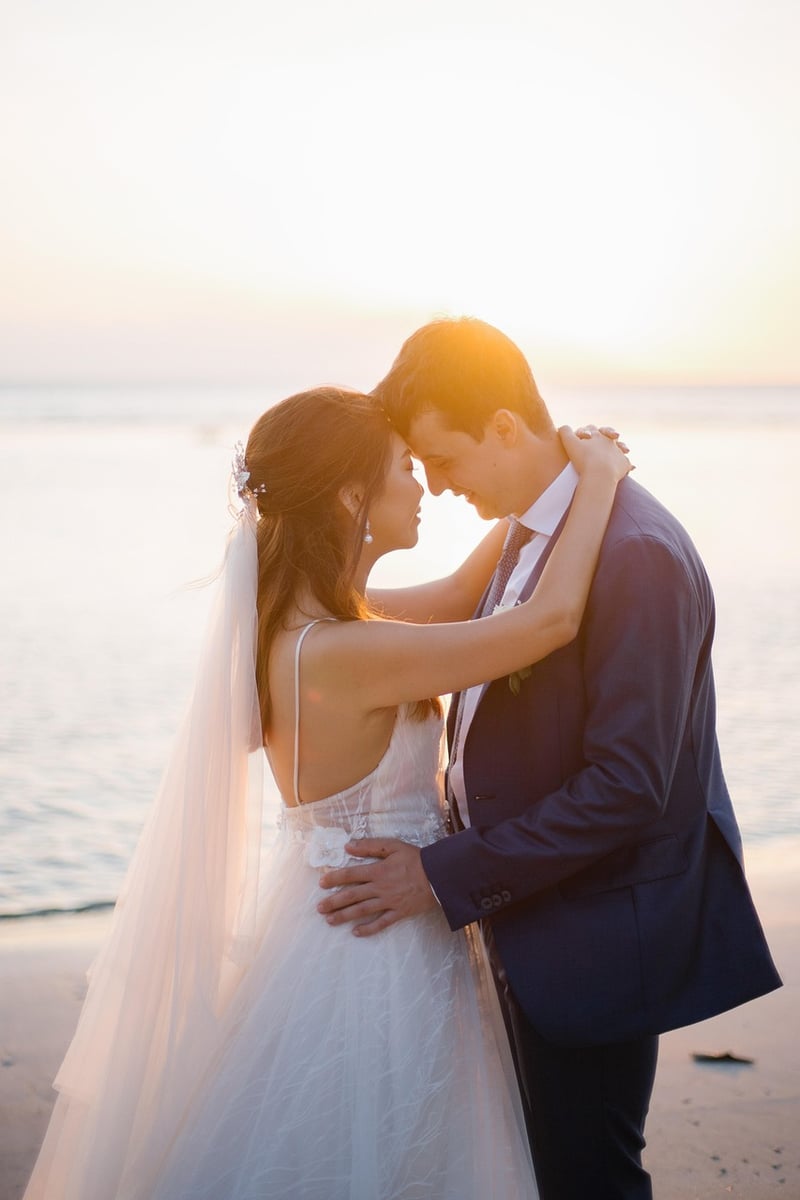 Forest-Themed Wedding Couple